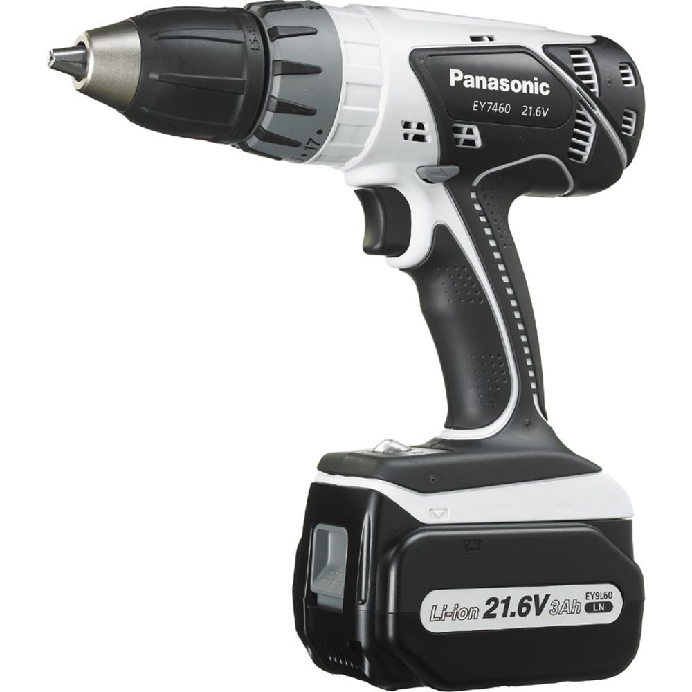 Panasonic 21.6V Li-ion Drill & Driver Kit Protected by the GuardION System