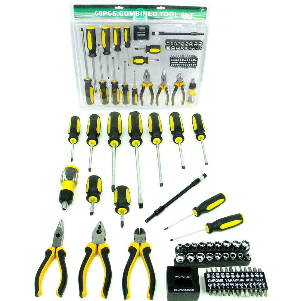 Trademark Tools 60 pc. Super Deluxe Everything Tool Kit