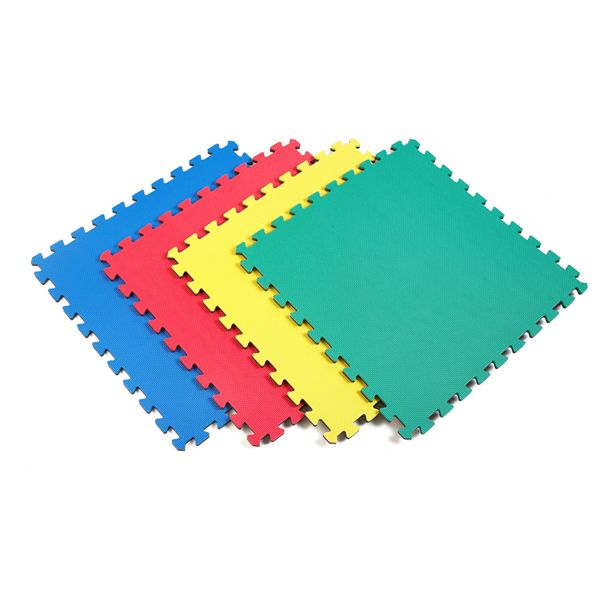 NORSK Solid Color Recyclamat Multi-Purpose Foam Flooring - Multi-Color