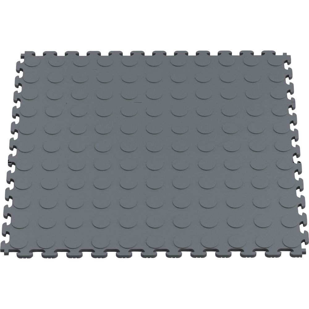 NORSK Raised Coin Multi-Purpose PVC Flooring - Dove Gray (6 pack totaling 13.95 sq. ft.) at Sears.com