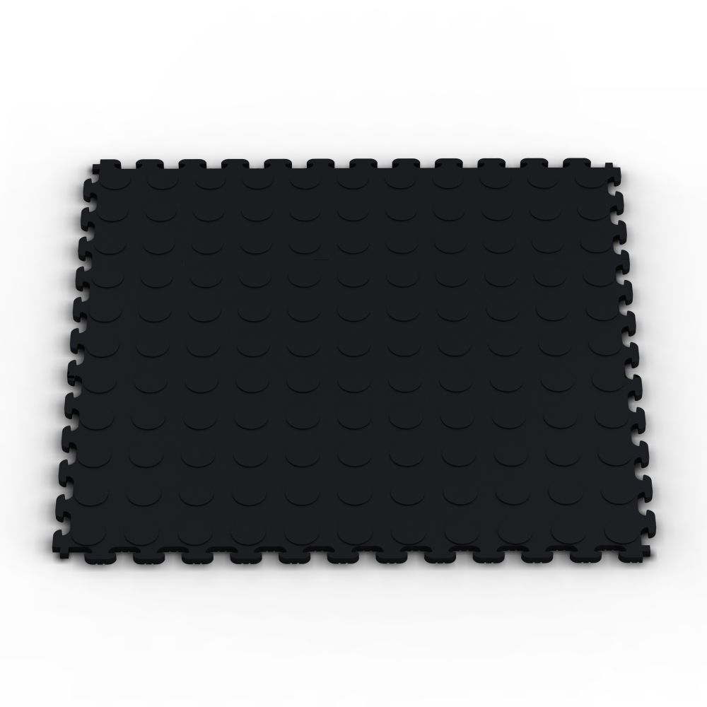 NORSK Raised Coin Multi-Purpose PVC Flooring - Black at Sears.com