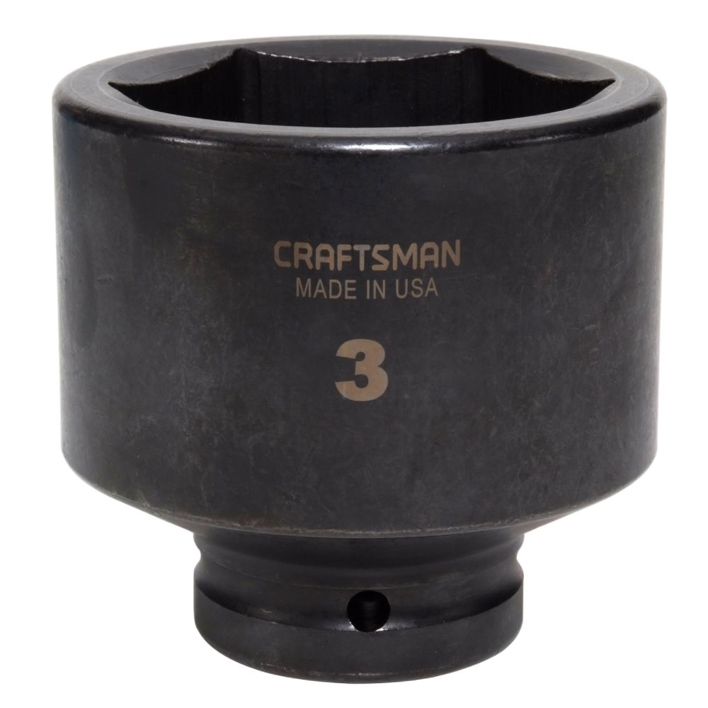 Craftsman 3 in. Easy-To-Read Impact Socket, 6 pt. Standard 1 in. Drive at Sears.com