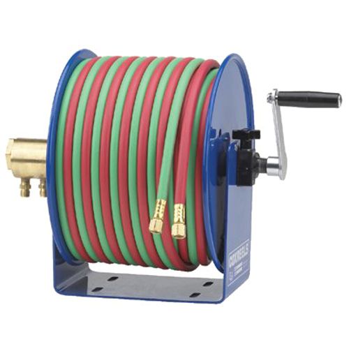 Coxreels&nbsp; Twin-Line Hand Crank Welding Reel with Hose