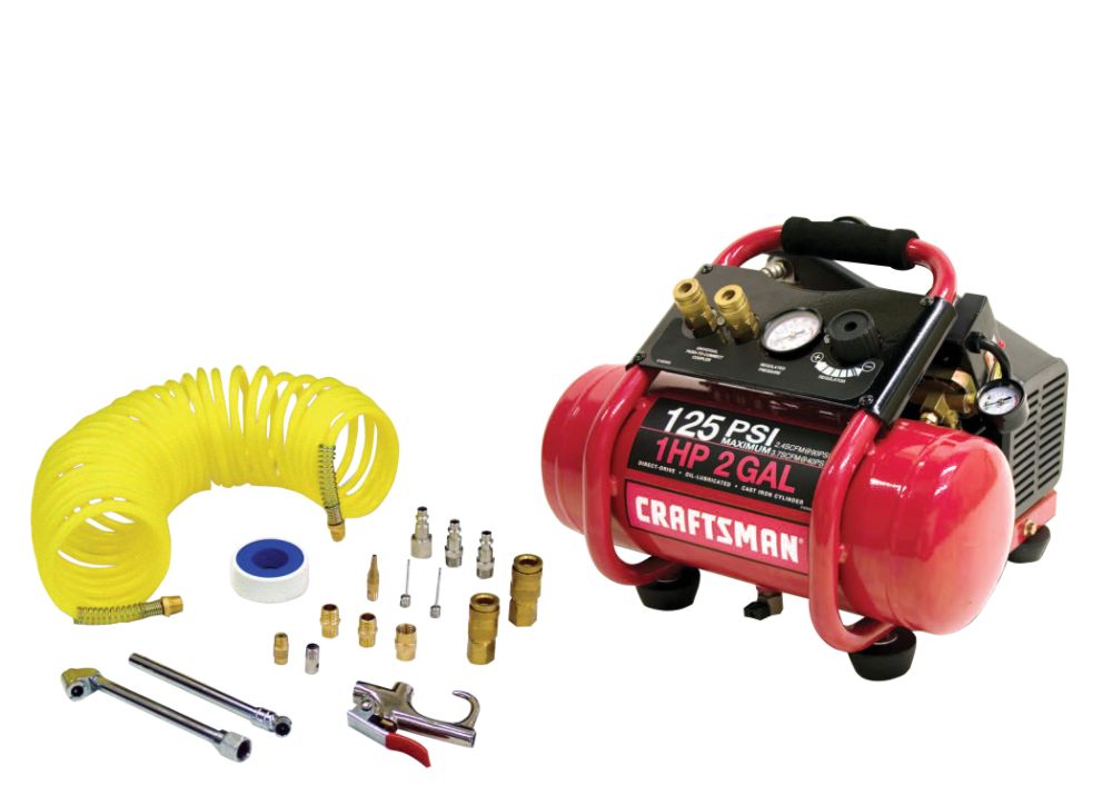 Craftsman 2 gal. Air Compressor with 17 pc. Accessory Kit
