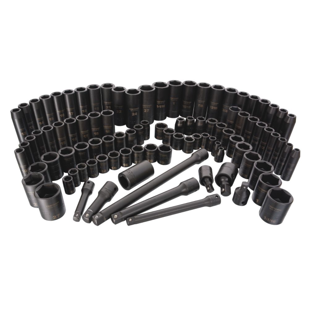Craftsman 95 pc. Easy Read Impact Socket Set, 6 pt., 3/8 & 1/2 in. Dr. at Sears.com