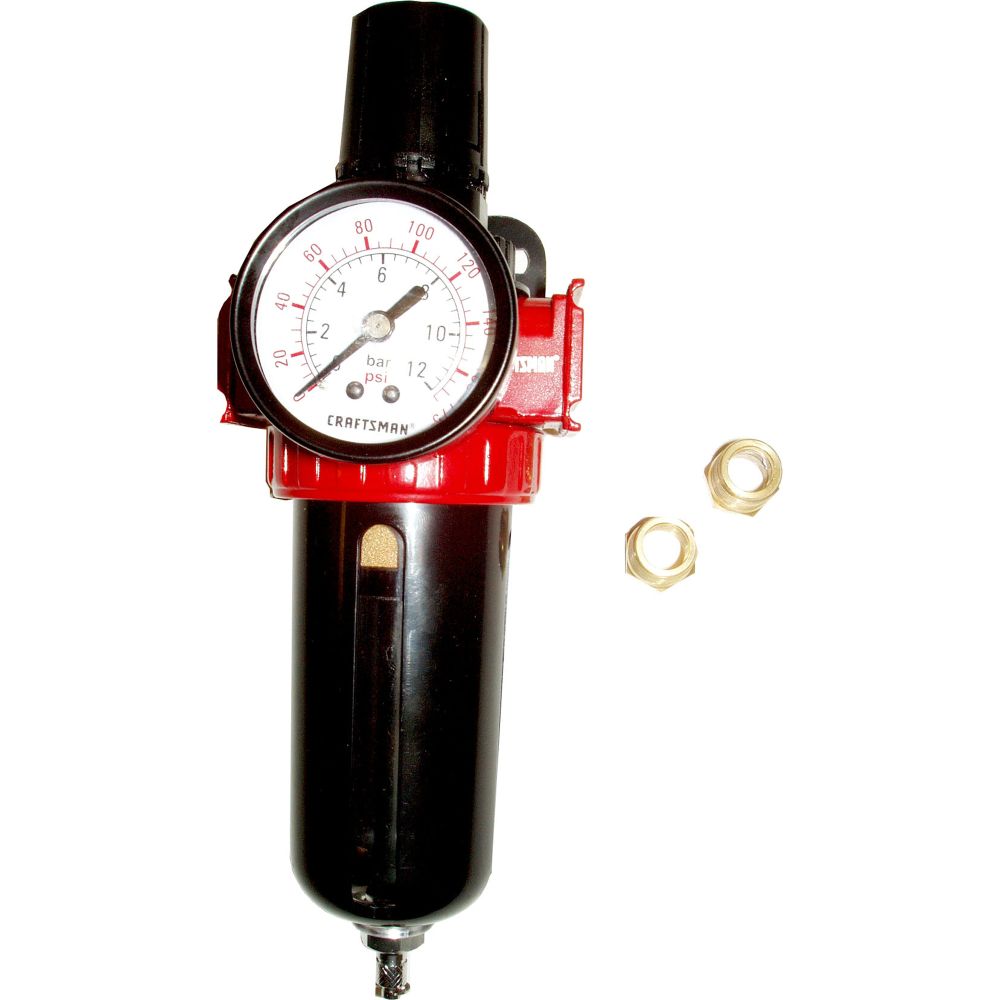 Craftsman Heavy Duty Air Line Filter/Regulator with Gauge at Sears.com