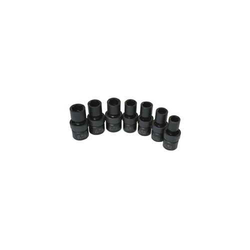 SOCKET SET IMPACT 1/2IN. DRIVE 7 PC UNIV STD MET
