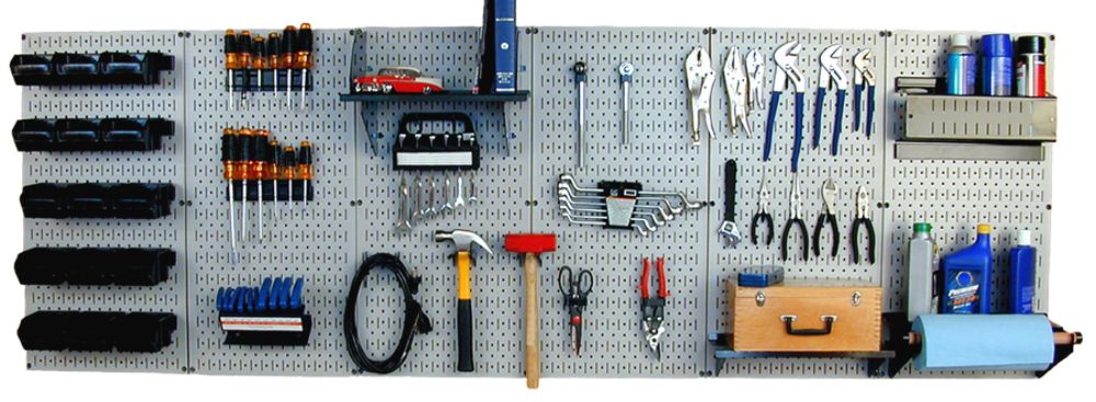 Wall Control&nbsp; Master Workbench Metal Pegboard Tool Organizer