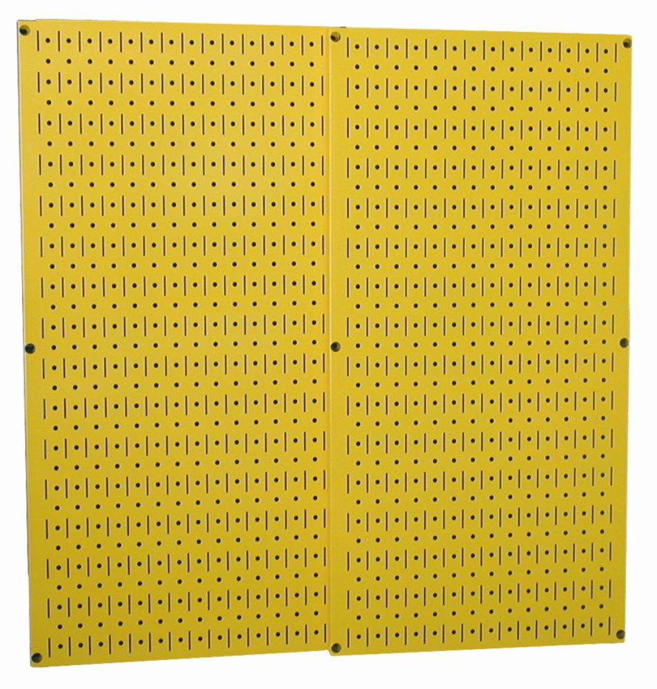Wall Control&nbsp; Metal Pegboard Pack - Yellow