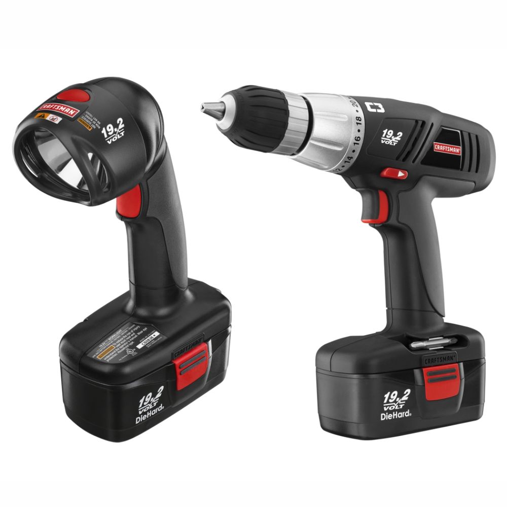 Craftsman C3 19.2-Volt 1/2" Drill/Driver and Work light 17560 at Sears.com