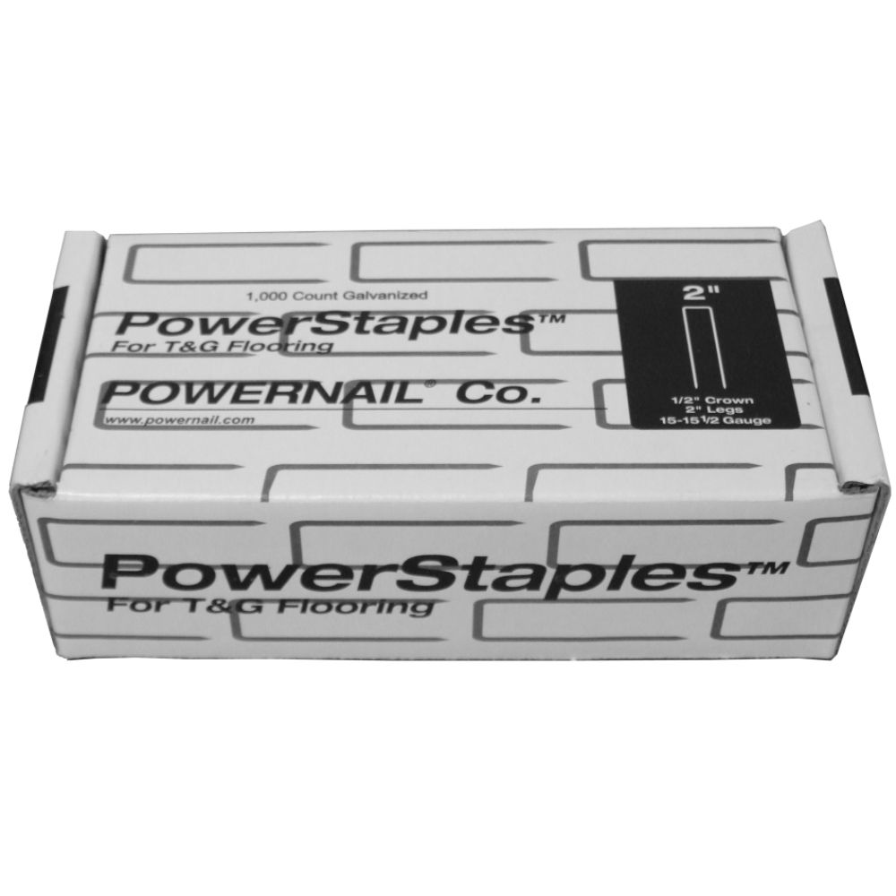 Powernail Co. 1/2 in. Powerstaples&reg; Crown Staples, 15.5 ga., 1,000 qty. at Kmart.com
