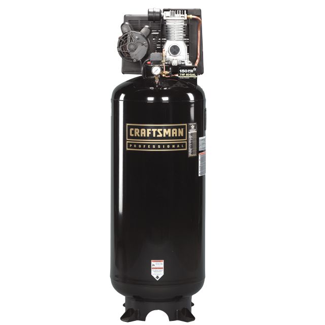 Craftsman Professional 60 gal. Air Compressor, 3.2 hp, Vertical Tank,...