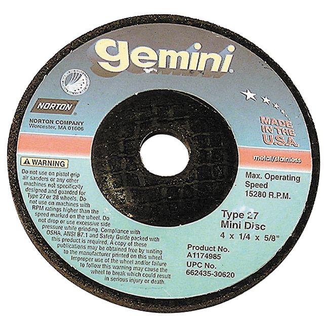 Gemini Tools 4 in. Mini Disc Grinding Wheel at Kmart.com