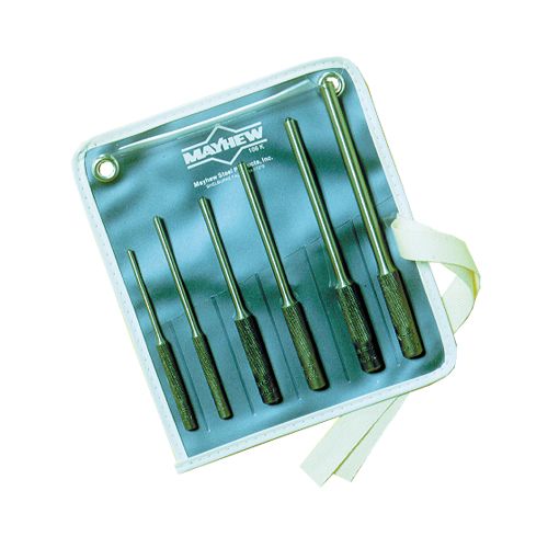 Mayhew 6 Piece Economy Finish Pilot Punch Set