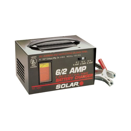SOLAR Portable Battery Charger 6/12 Volt - 6/6/2 at Kmart.com