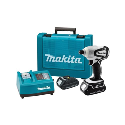 Makita 18 Volt Lithium Ion Cordless Compact Impact Driver Kit at Kmart.com
