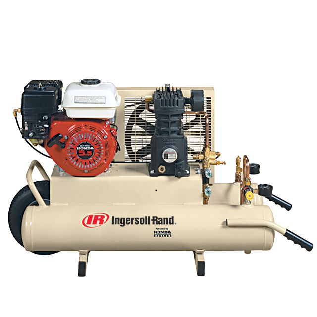 Ingersoll-Rand 8 Gallon Wheelbarrow Air Compressor, Horizontal Tank, 5.5 HP at Sears.com