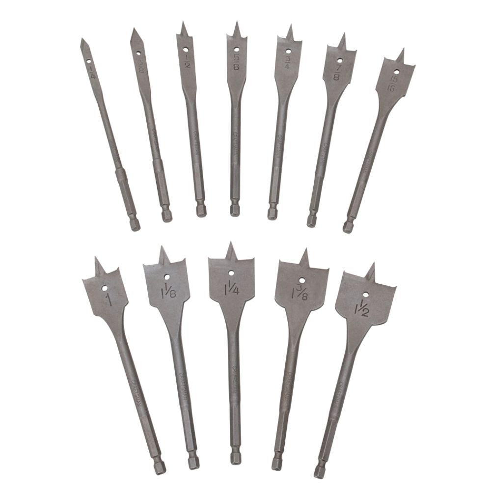 Craftsman&nbsp; 12 pc. Wood-Boring Bit Set