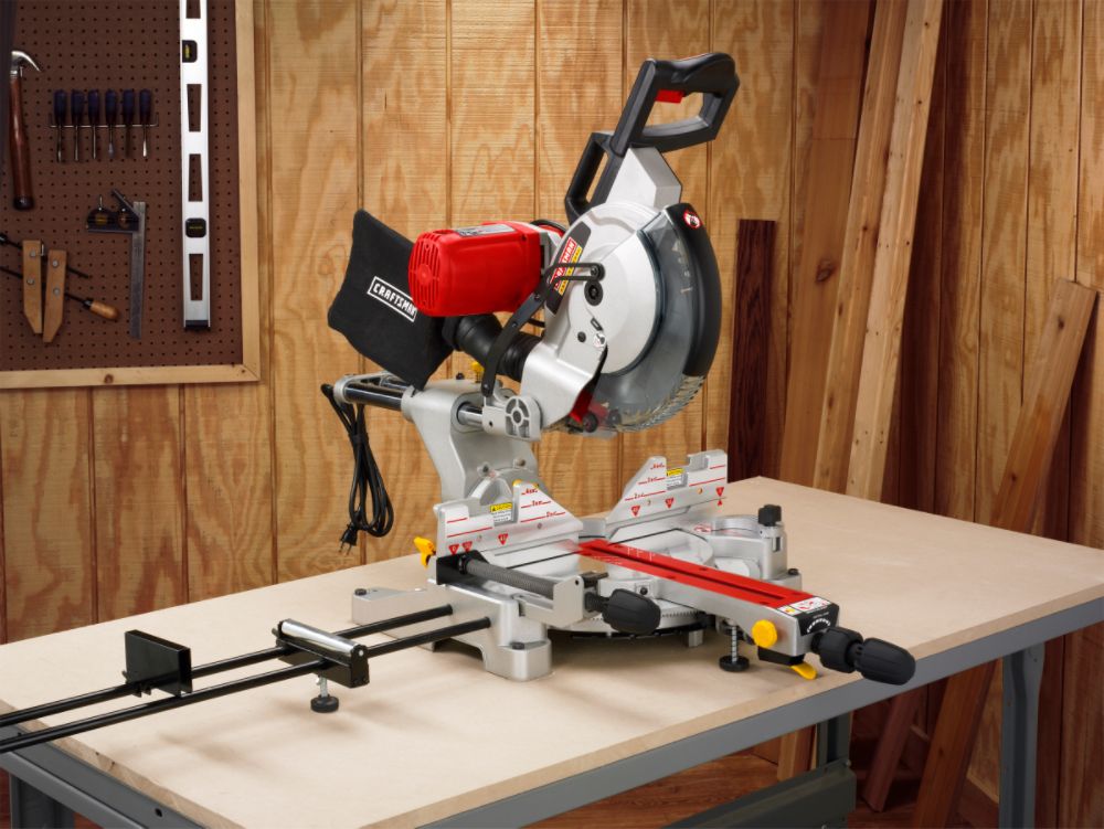 10"Sliding Compound Miter Saw w/ Laser