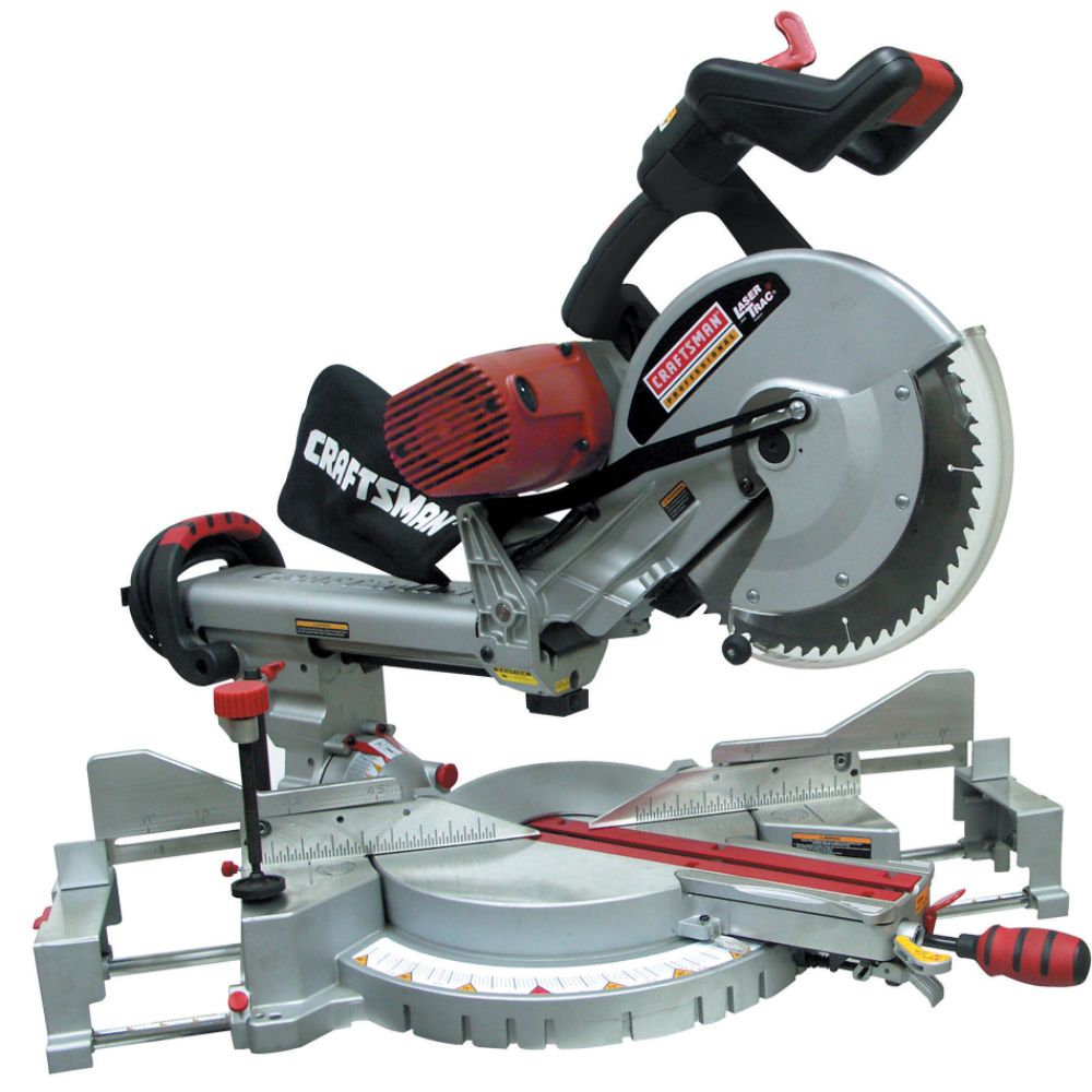 Craftsman Professional 12" Dual Bevel Sliding Compound Miter Saw (21221)