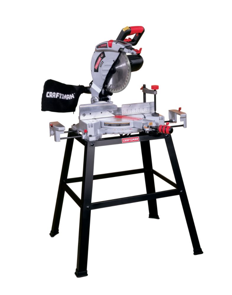 Craftsman 10 in. Compound Miter Saw with Laser Trac