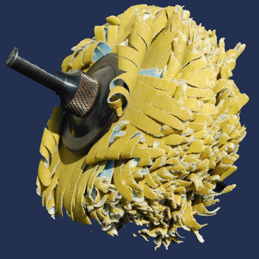 SandFlee Finishing Mop 4" Double Mop Kit (96 Sheet) Gold 180 GritSand