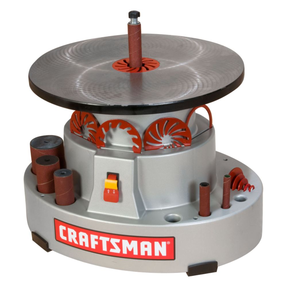 Craftsman 1/4 hp 120-volt 2.6 amp Portable Oscillating Spindle Sander (21500)