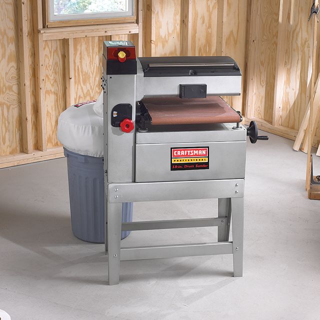 Craftsman Professional 18 in. Drum Sander with Dust Collection System