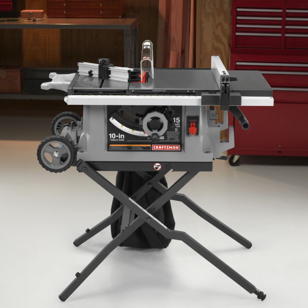 Craftsman 15 amp 10" Portable Corded Table Saw (21806)