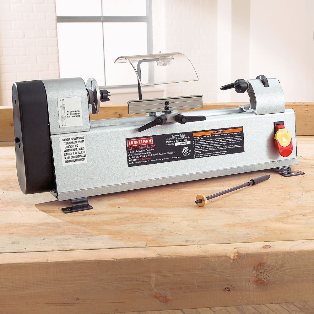 Craftsman 3-Speed Mini Lathe (22106) at Sears.com