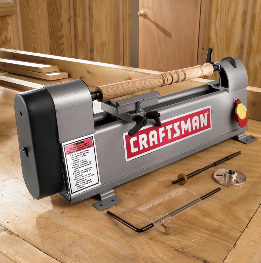 Craftsman Mini Lathe with Bonus 3 pc. Mini Turning Set at Sears.com