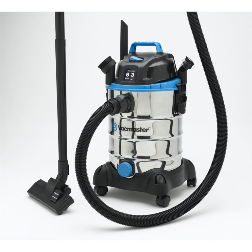 VacMaster 6-Gallon, 3 Peak HP, Stainless Steel Wet Dry Vac at Kmart.com