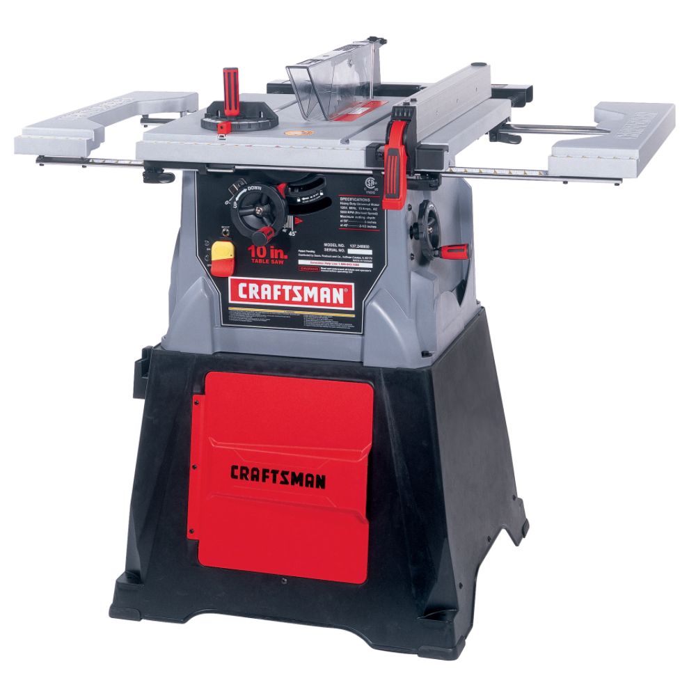 Craftsman 10 in. Table Saw w/Storage Cabinet