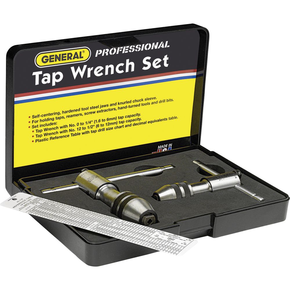 Reversible Tap Wrench Set