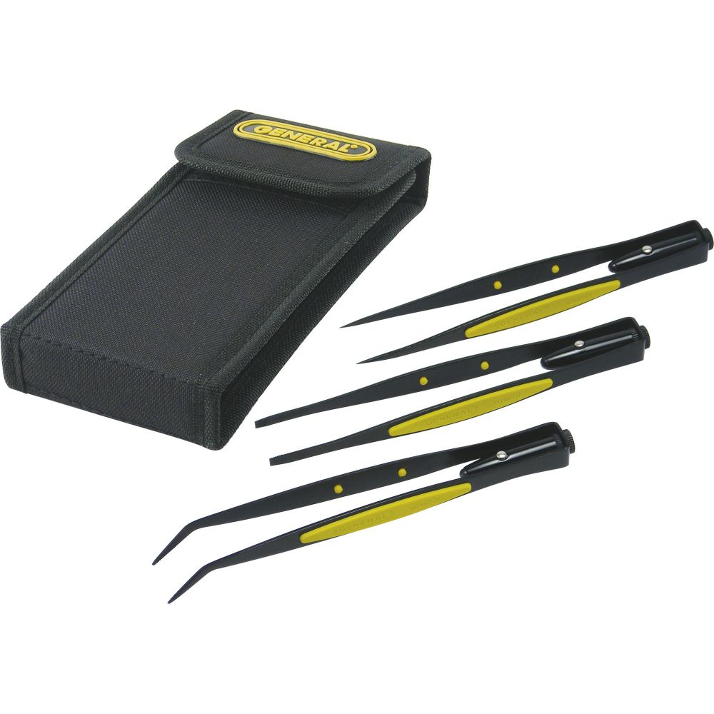 General&nbsp; UltraTECH™ 3 pc Lighted Tweezer Kit