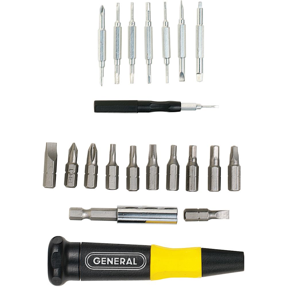 General 28 pc Bit Driver - 16-IN-1 Set