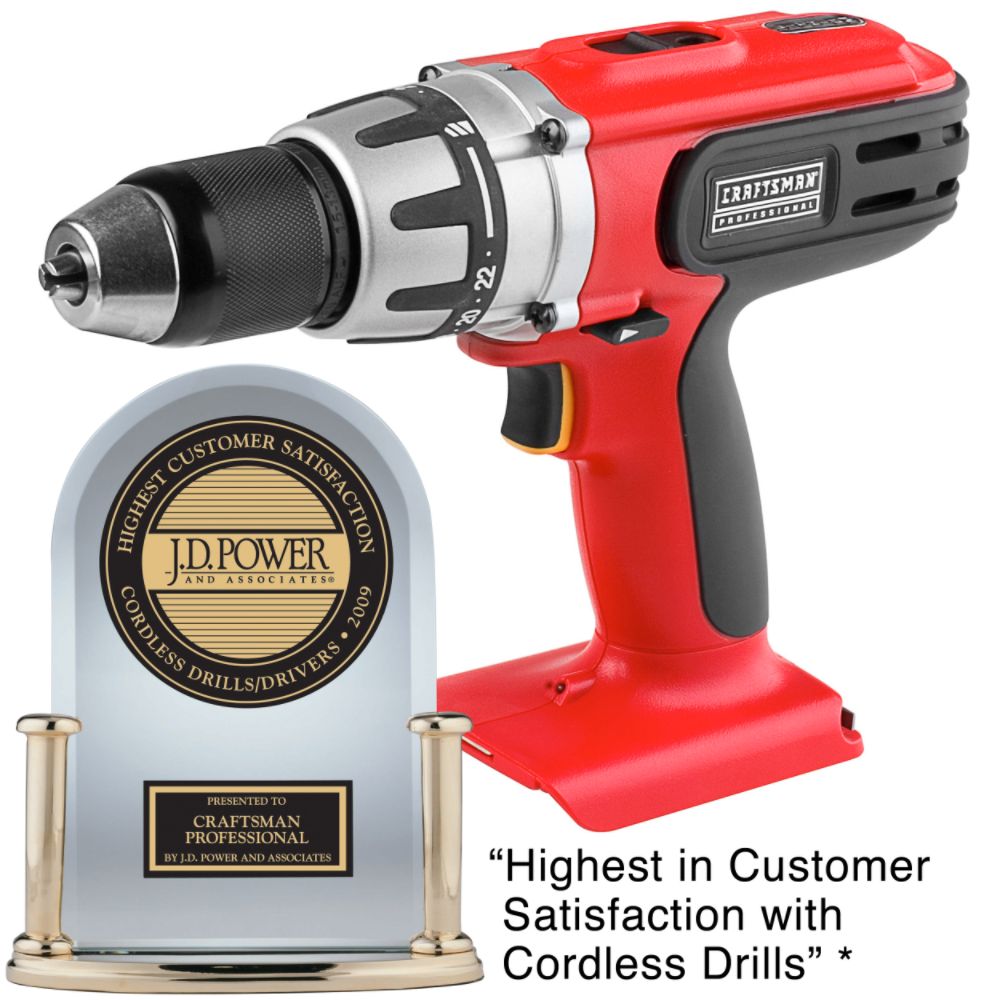 Craftsman Professional 26302 20-volt Lithium-Ion Cordless Drill/Driver with LED Work Light - Tools Only