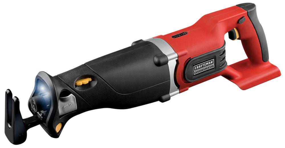 Craftsman Professional 26314 20-volt Lithium-Ion Cordless Variable Speed Orbital Reciprocating Saw with LED Worklights