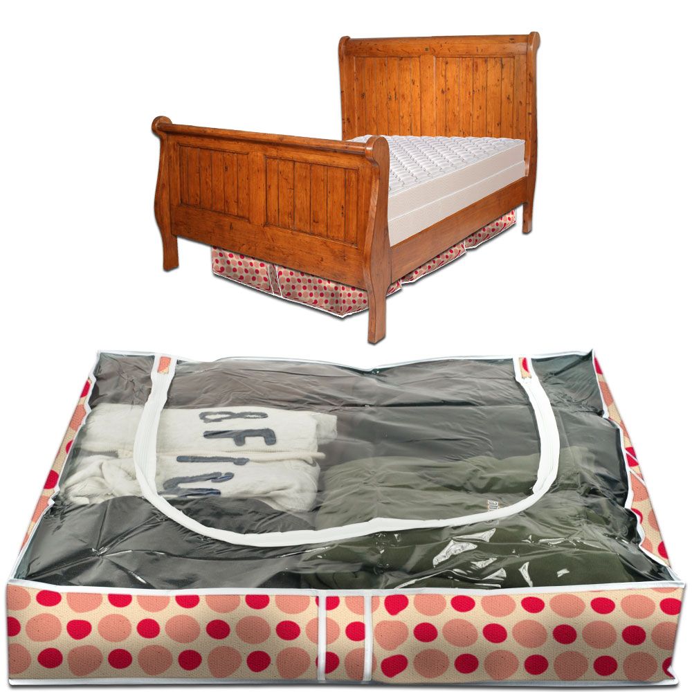 Trademark Tools Set of 3 Under Bed Organizers - Twin Package - Pink PD at Kmart.com