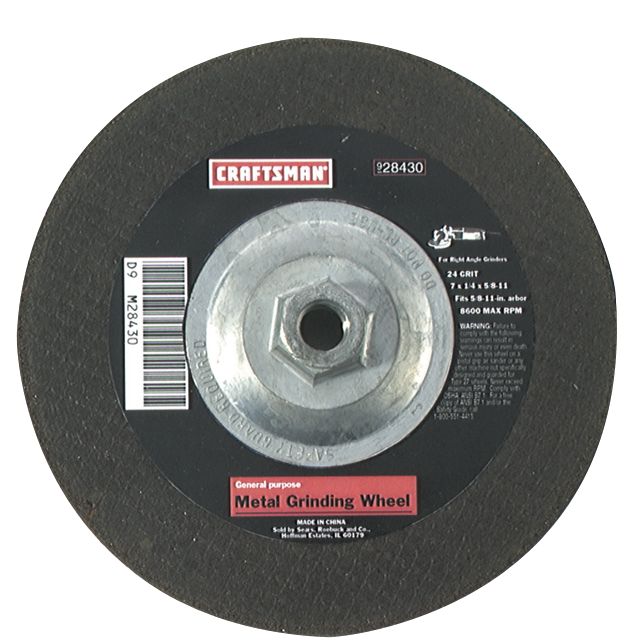 Craftsman 7 in. 24 Grit Grinding Wheel