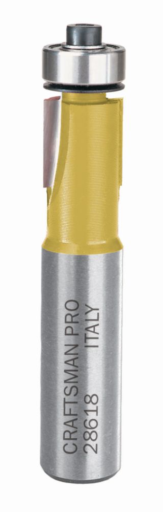 Craftsman Professional 1/2 in. Diameter 2-Flute Flush Trimming Router Bit, 1/2 Shank at Kmart.com