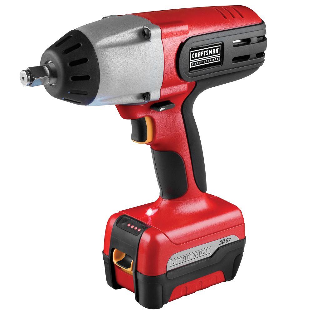 Craftsman Professional 29297 20-volt Lithium-Ion Cordless 1/2" Impact Wrench