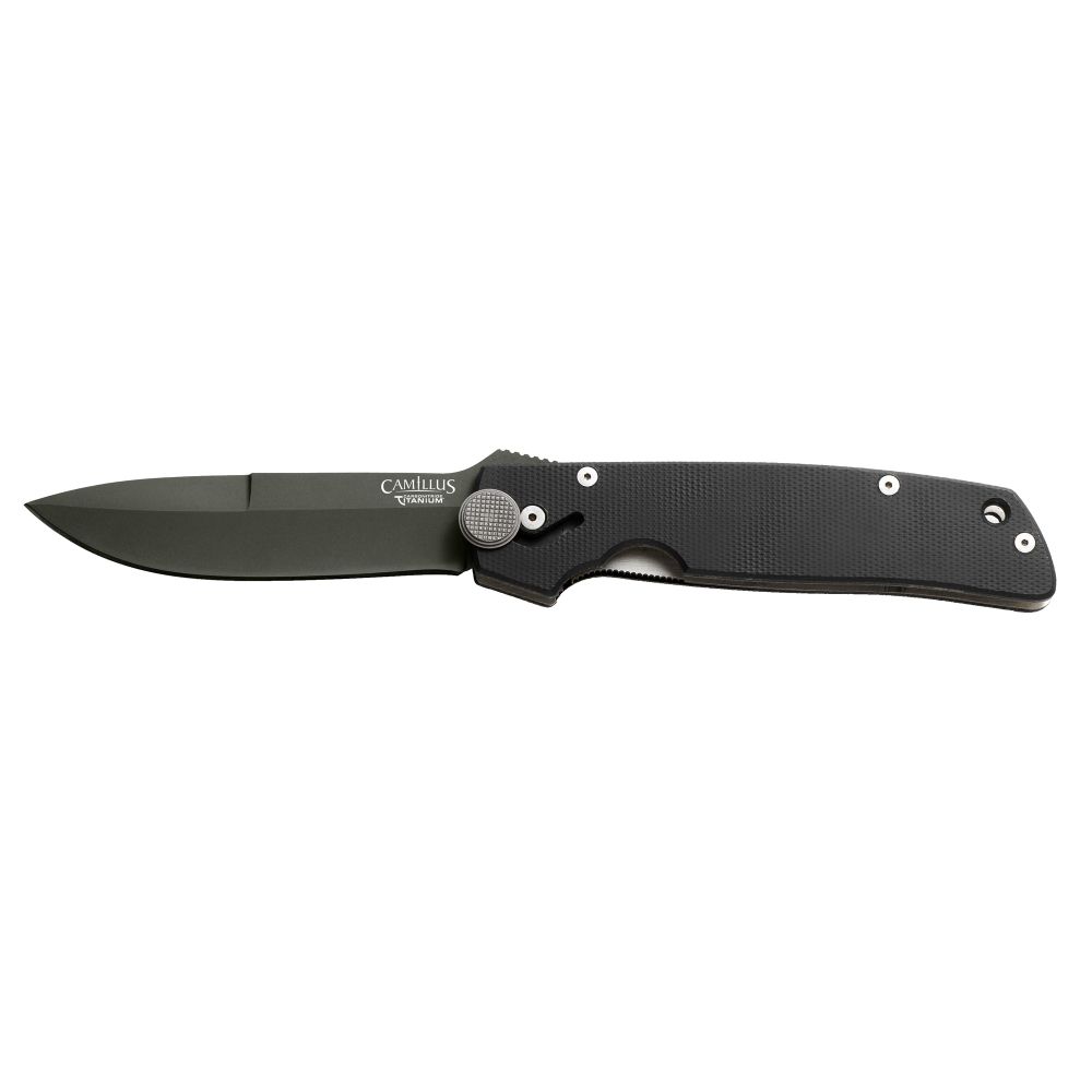 Camillus&reg;  9 in. Carbonitride Titanium&trade; Cuda&reg; Folding Knife