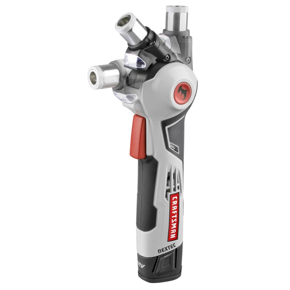 NEXTEC 12.0 Volt Hammerhead Auto Hammer with Rotating Head