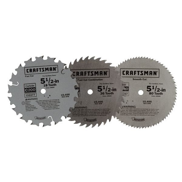 Craftsman 5-1/2 in. Cordless Saw Blade - 3 pack at Sears.com