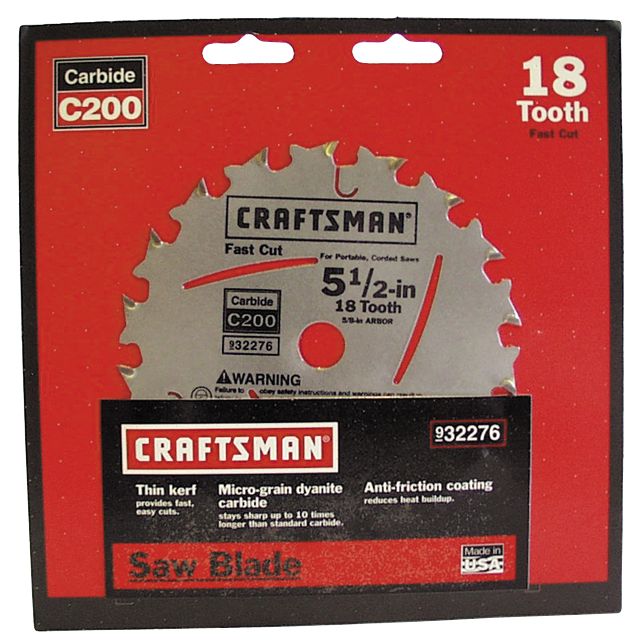 Craftsman 5-1/2 in. Carbide Blade - 18T at Sears.com