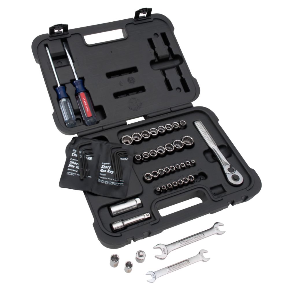 Craftsman 53 pc. Easy-to-Read Mechanics Tool Set