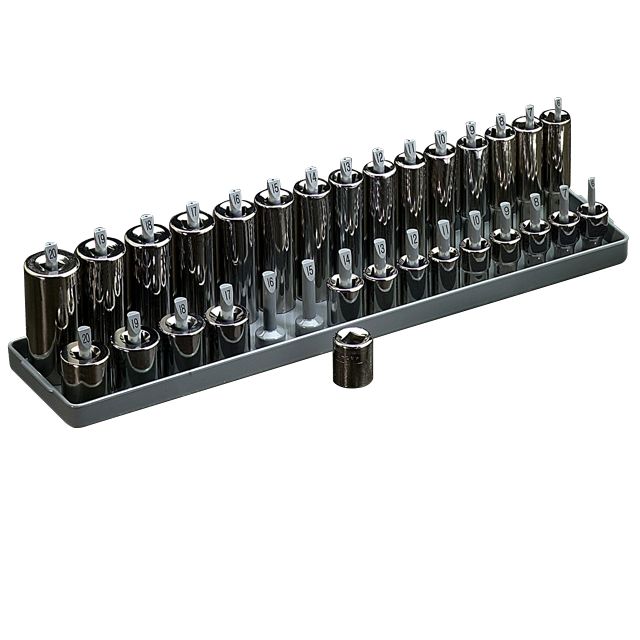 Hansen 3/8" dr. Metric Socket Tray