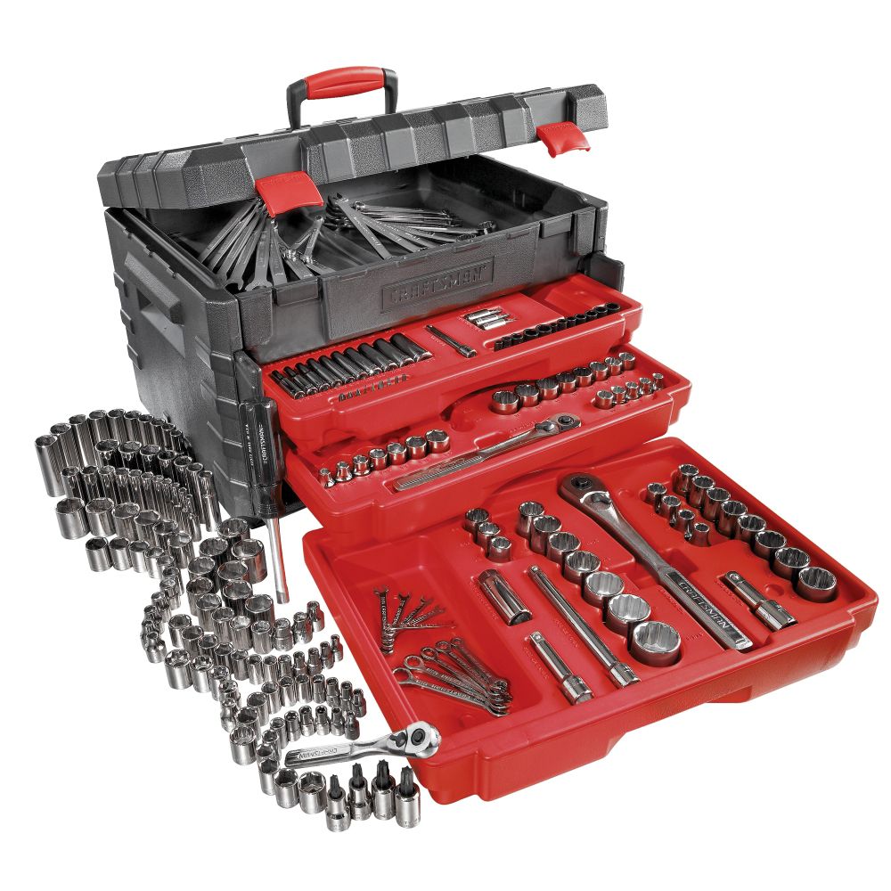 255 pc. Mechanics Tool Set with Lift Top