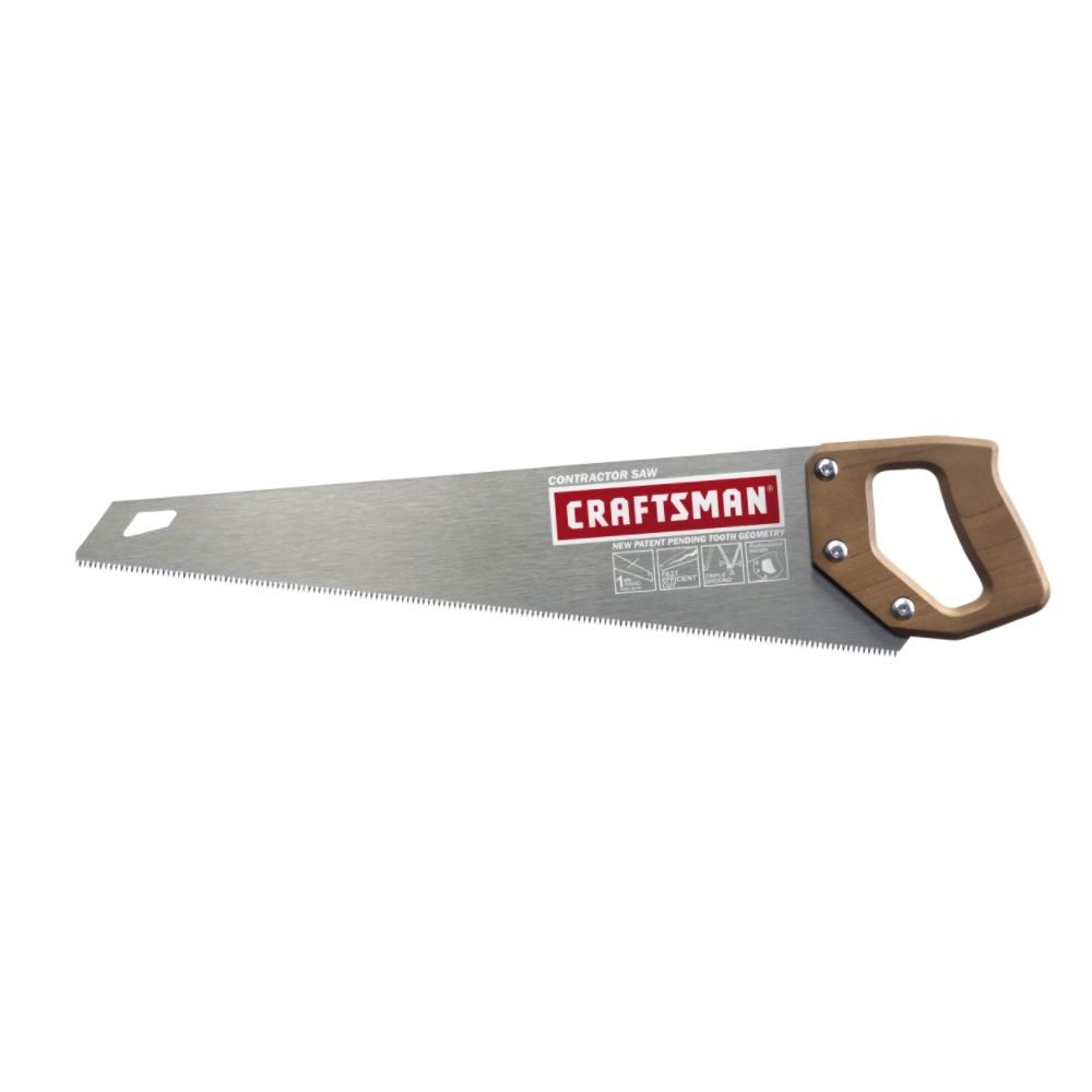 Craftsman 20 in. Coarse 9 Pt. Carpenter Handsaw with Wood Handle at Sears.com